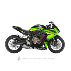 Honda CBR650R 2019-2021 Sticker - 'Triple R' Design - HUGSTICKERCUSTOM 