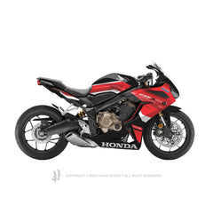 Honda CBR650R 2019-2021 Sticker - 'Triple R' Design - HUGSTICKERCUSTOM 