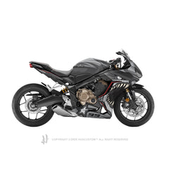 Honda CBR650R 2019-2021 Sticker - 'Shark 2' Design - HUGSTICKERCUSTOM 