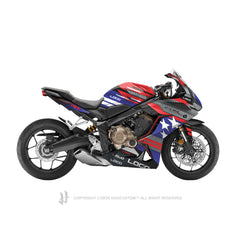 Honda CBR650R 2019-2021 Sticker - 'Marc Star' Design - HUGSTICKERCUSTOM 