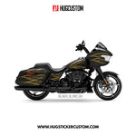 HUGCUSTOM Sticker Kit for Touring RG (FLTRX) (2024-2026) - 'Ember Shade' Design - HUGSTICKERCUSTOM 