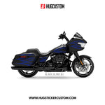 HUGCUSTOM Sticker Kit for Touring RG (FLTRX) (2024-2026) - 'Ember Shade' Design - HUGSTICKERCUSTOM 
