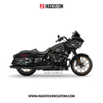 HUGCUSTOM Sticker Kit for Touring RG (FLTRXS/FLTRXST) (2015-2023) - 'Ember Legacy' Design - HUGSTICKERCUSTOM 