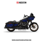 HUGCUSTOM Sticker Kit for Touring RG (FLTRXS/FLTRXST) (2015-2023) - 'Ember Legacy' Design - HUGSTICKERCUSTOM 