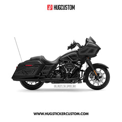 HUGCUSTOM Sticker Kit for Touring RG (FLTRXS/FLTRXST) (2015-2023) - 'HiveX' Design - HUGSTICKERCUSTOM 