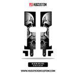 HUGSHIELD™ Front Fork Cover for Touring RG (FLTRXST) 2015-2025 - 'Skull' Design - HUGSTICKERCUSTOM 