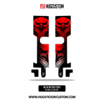 HUGSHIELD™ Front Fork Cover for Touring SG (FLHXST) 2015-2025 - 'Eagle' Design - HUGSTICKERCUSTOM 