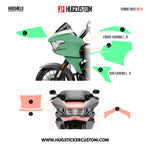 HUGSHIELD™ Paint Protection Film for Touring RG (FLTRXSE) 2023 (Set) - HUGSTICKERCUSTOM 