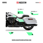 HUGSHIELD™ Paint Protection Film for Touring SG (FLHX) 2024-2025 (Set) - HUGSTICKERCUSTOM 