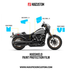 HUGSHIELD Paint Protection Film for Cruiser LRS (FXLRS) 2024-2025 - HUGSTICKERCUSTOM 
