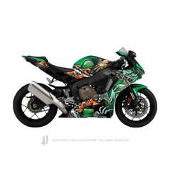 Honda CBR1000RR Fireblade 2017-2020 Sticker - 'Dragon' Design - HUGSTICKERCUSTOM 