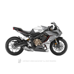 Honda CBR650R 2019-2021 Sticker - 'Flag' Design - HUGSTICKERCUSTOM 