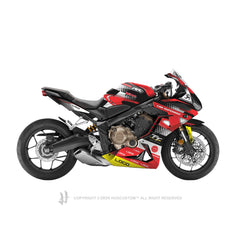 Honda CBR650R 2019-2021 Sticker - 'Isle of Man' Design - HUGSTICKERCUSTOM 