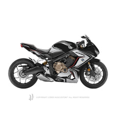 Honda CBR650R 2019-2021 Sticker - 'Italy' Design - HUGSTICKERCUSTOM 