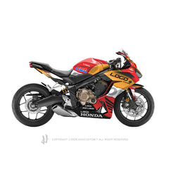 Honda CBR650R 2019-2021 Sticker - 'Marc' Design - HUGSTICKERCUSTOM 