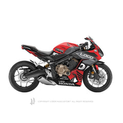 Honda CBR650R 2019-2021 Sticker - 'Marc' Design - HUGSTICKERCUSTOM 