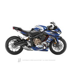 Honda CBR650R 2019-2021 Sticker - 'Racing RR' Design - HUGSTICKERCUSTOM 