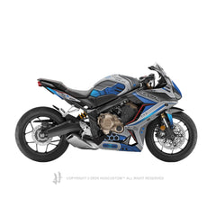 Honda CBR650R 2019-2021 Sticker - 'Sci-Fi' Design - HUGSTICKERCUSTOM 
