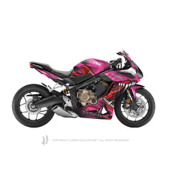 Honda CBR650R 2019-2021 Sticker - 'Venom' Design - HUGSTICKERCUSTOM 