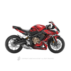 Honda CBR650R 2019-2021 Sticker - 'Venom' Design - HUGSTICKERCUSTOM 