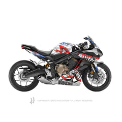 Honda CBR650R 2019-2021 Sticker - 'Venom V.2' Design - HUGSTICKERCUSTOM 