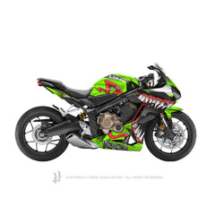 Honda CBR650R 2019-2021 Sticker - 'Venom V.2' Design - HUGSTICKERCUSTOM 
