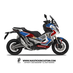 Honda X-ADV 750 2017-2020 Sticker - 'Africa Twin-Inspired' Design - HUGSTICKERCUSTOM 