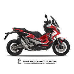 Honda X-ADV 750 2017-2020 Sticker - 'Africa Twin-Inspired' Design - HUGSTICKERCUSTOM 