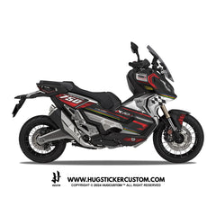 Honda X-ADV 750 2017-2020 Sticker - 'Sleek Carbon' Design - HUGSTICKERCUSTOM 