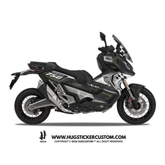 Honda X-ADV 750 2017-2020 Sticker - 'Sleek Carbon' Design - HUGSTICKERCUSTOM 