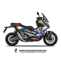 Honda X-ADV 750 2017-2020 Sticker - 'Urban Pulse' Design - HUGSTICKERCUSTOM 