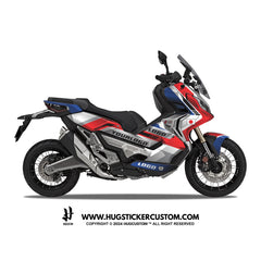 Honda X-ADV 750 2017-2020 Sticker - 'Urban Pulse' Design - HUGSTICKERCUSTOM 