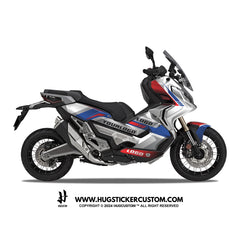 Honda X-ADV 750 2017-2020 Sticker - 'Urban Pulse' Design - HUGSTICKERCUSTOM 