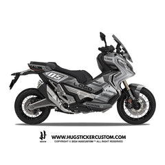 Honda X-ADV 750 2017-2020 Sticker - 'Vintage Racing' Design - HUGSTICKERCUSTOM 
