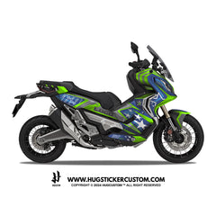 Honda X-ADV 750 2017-2024 Sticker - 'Liberty Star' Design - HUGSTICKERCUSTOM 