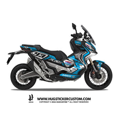 Honda X-ADV 750 2017-2024 Sticker - 'Racing' Design - HUGSTICKERCUSTOM 