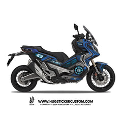 Honda X-ADV 750 2017-2024 Sticker - 'Reactor' Design - HUGSTICKERCUSTOM 