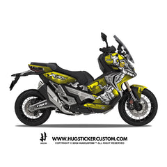 Honda X-ADV 750 2017-2024 Sticker - 'Yak' Design - HUGSTICKERCUSTOM 
