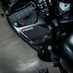 Media Door for Touring RG SG / CVO (FLTRXST FLHXST) 2015-2023 - 'Black' Design - HUGSTICKERCUSTOM