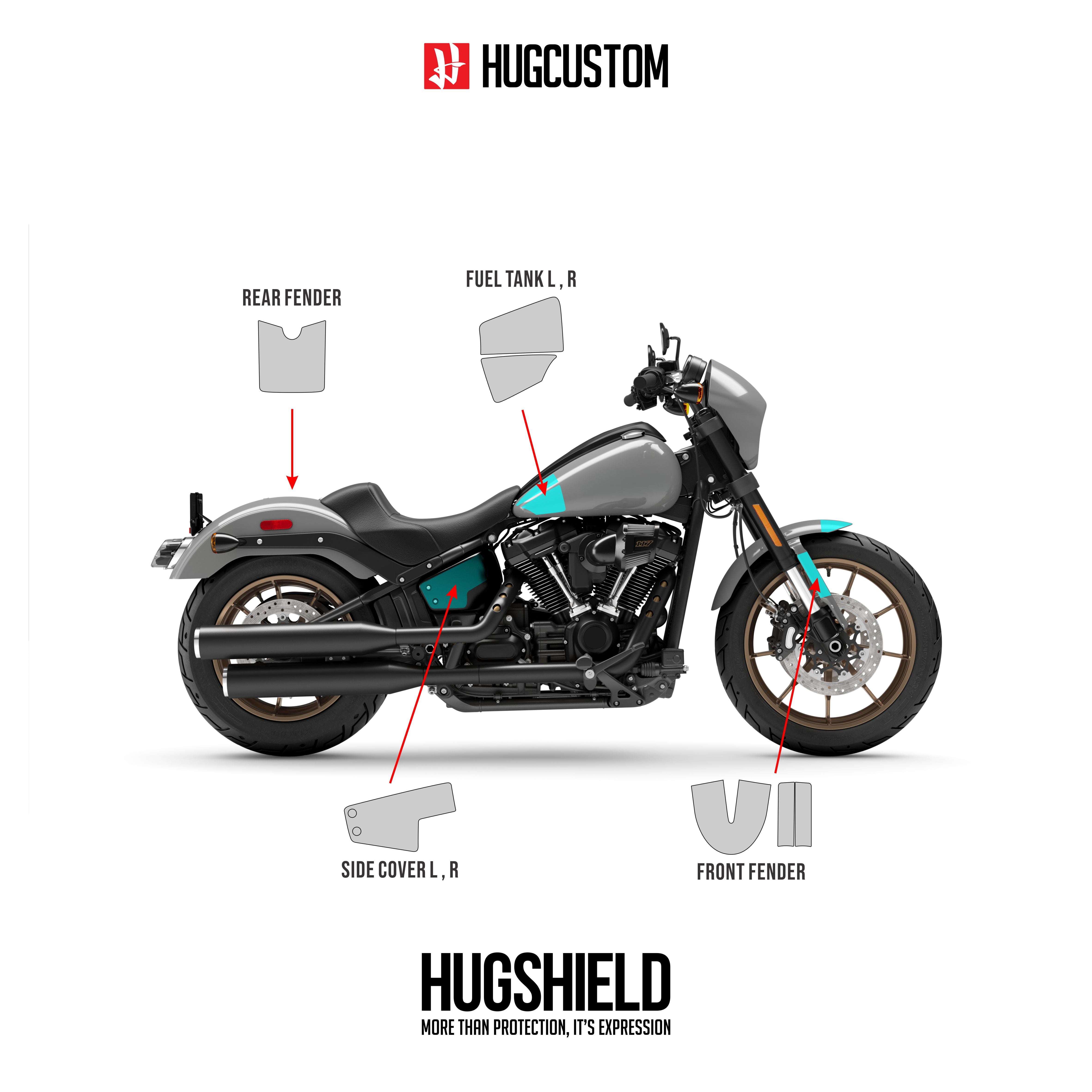 Paint Protection Film for Cruiser LRS (FXLRS) 2024 - HUGSTICKERCUSTOM