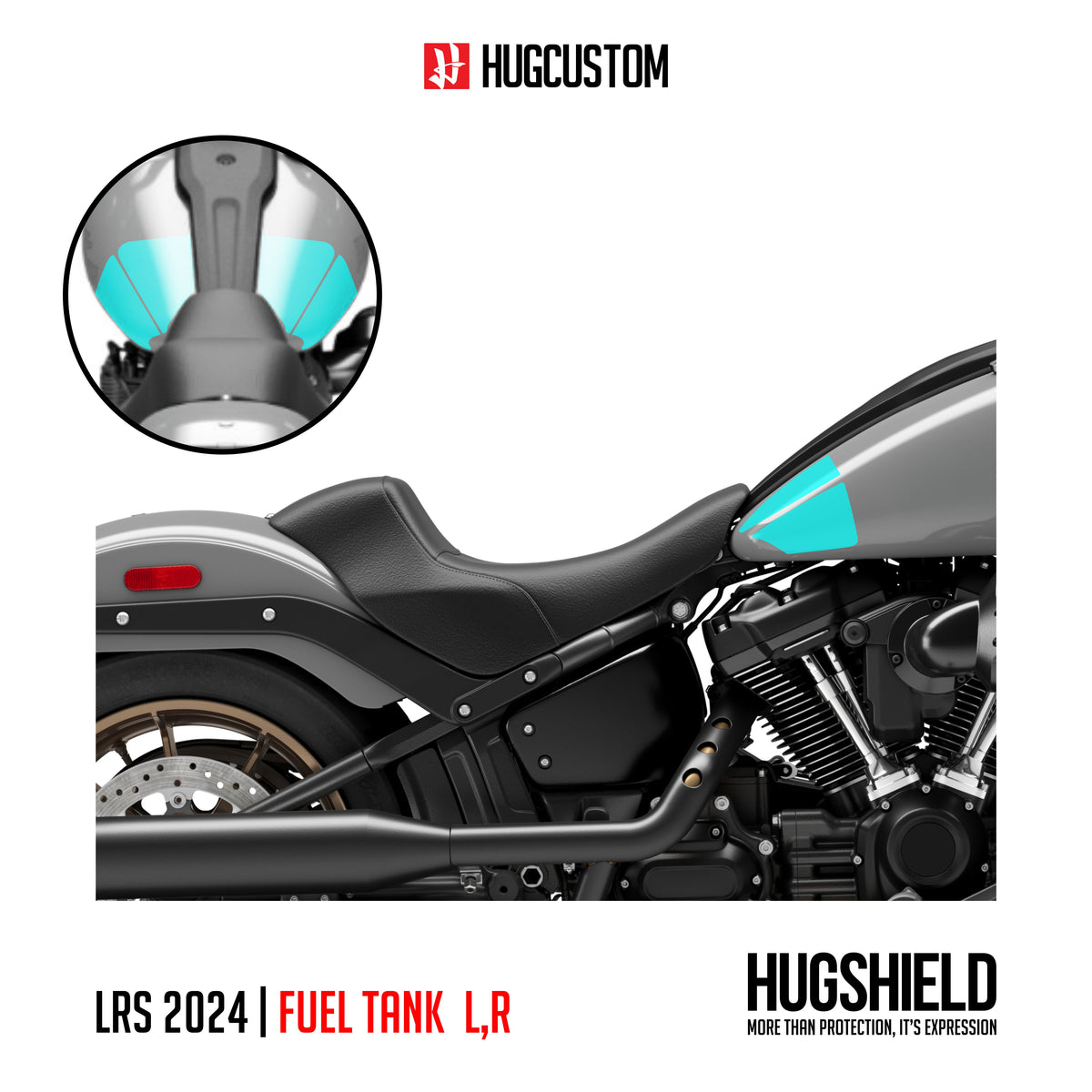 Paint Protection Film for Cruiser LRS (FXLRS) 2024 - HUGSTICKERCUSTOM