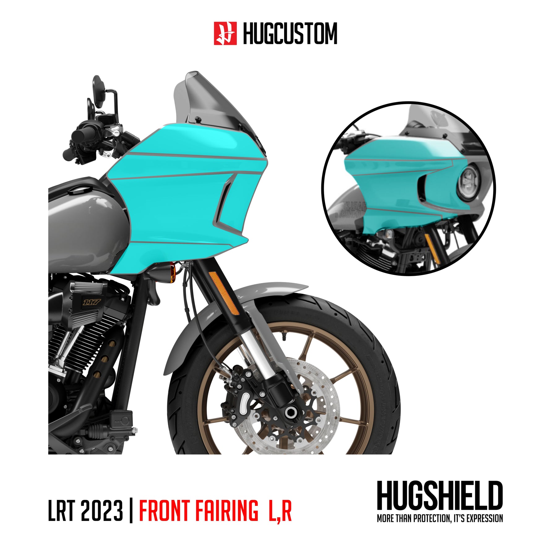 Paint Protection Film for Cruiser LRST (FXLRST) 2023-2026 - HUGSTICKERCUSTOM