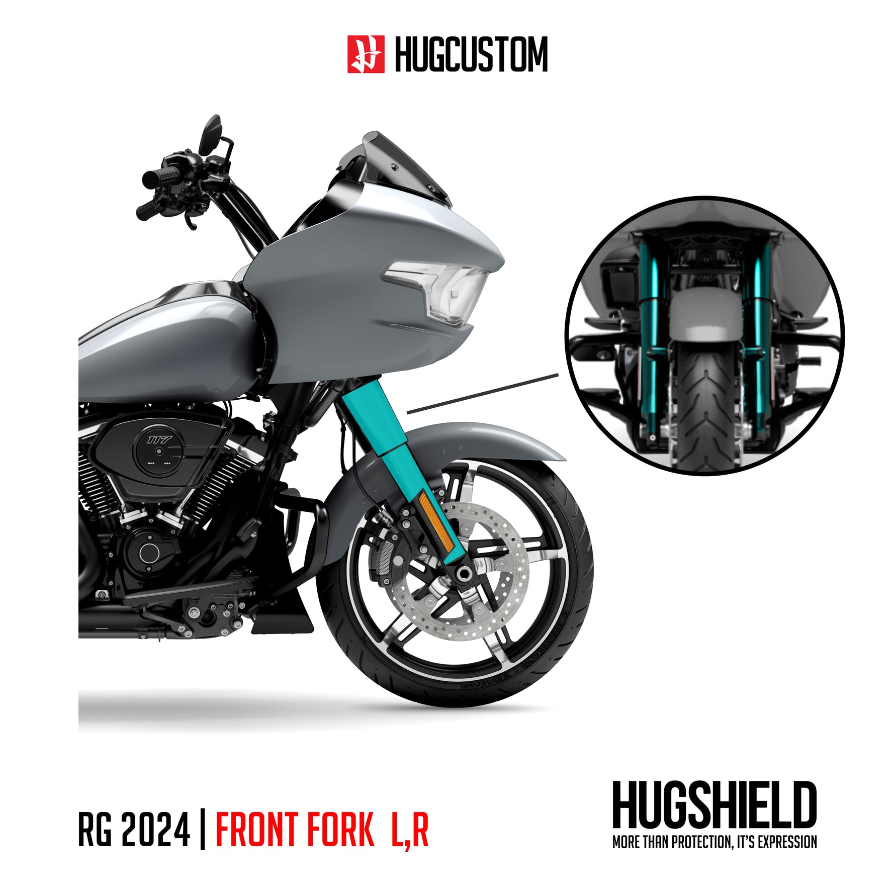 Paint Protection Film for Touring RG (FLTRX) 2024-2026 - HUGSTICKERCUSTOM