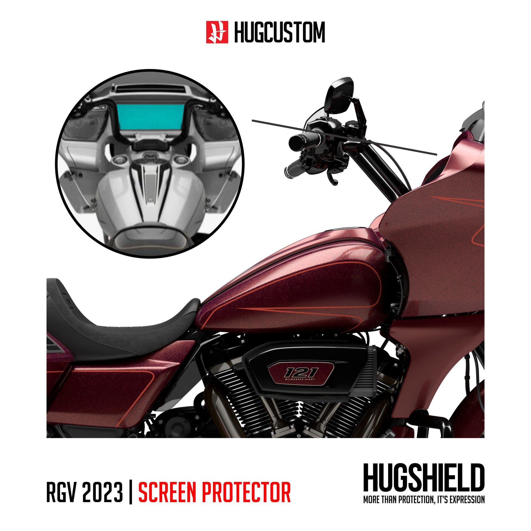 Paint Protection Film for Touring RG (FLTRXSE) 2023 - HUGSTICKERCUSTOM