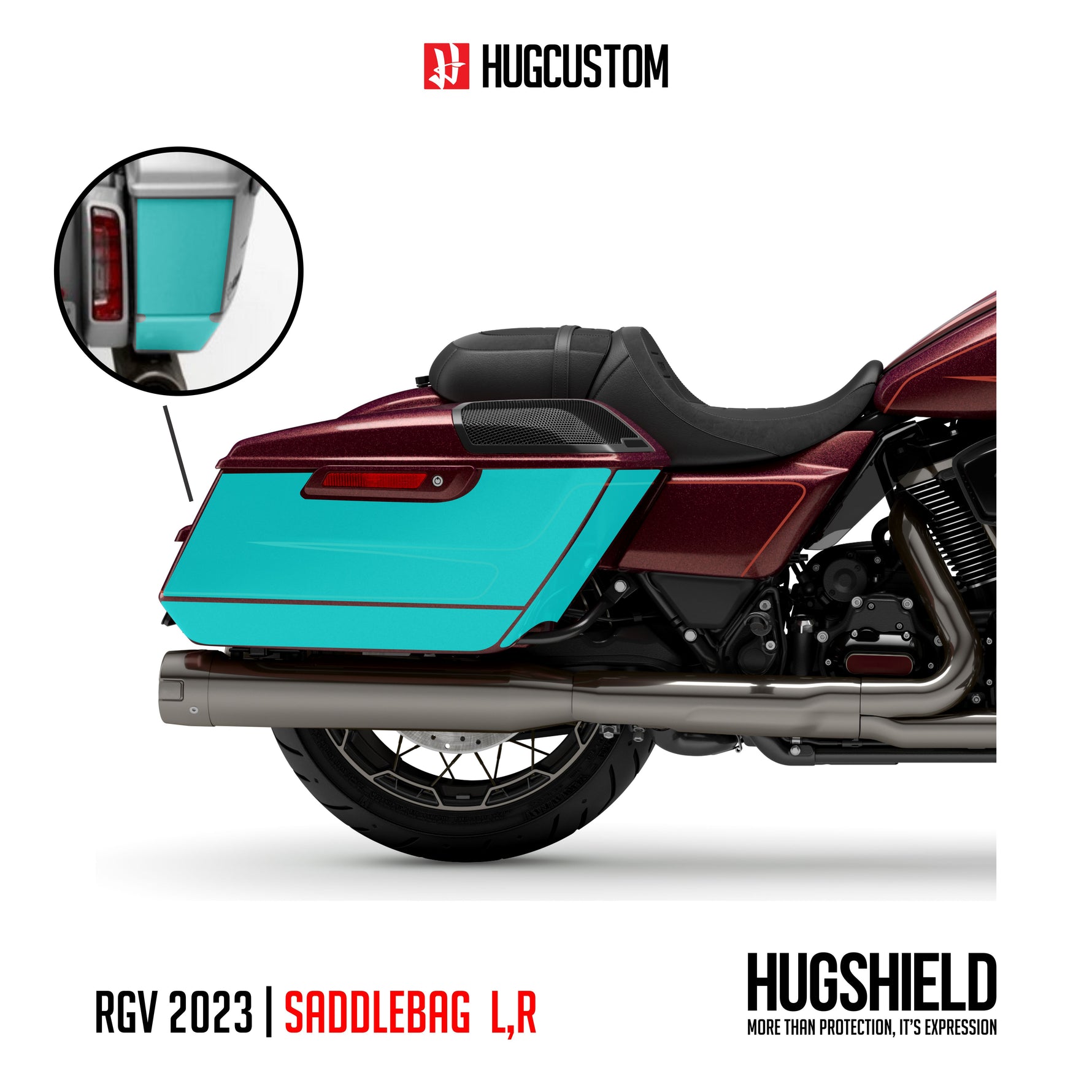 Paint Protection Film for Touring RG (FLTRXSE) 2023 - HUGSTICKERCUSTOM
