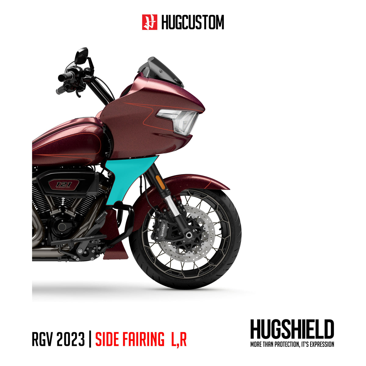 Paint Protection Film for Touring RG (FLTRXSE) 2023 - HUGSTICKERCUSTOM