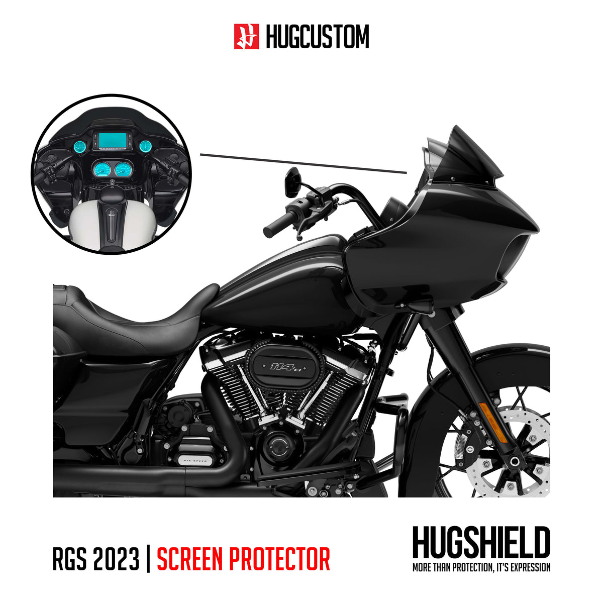 Paint Protection Film for Touring RGS (FLTRXS) 2018-2023 - HUGSTICKERCUSTOM