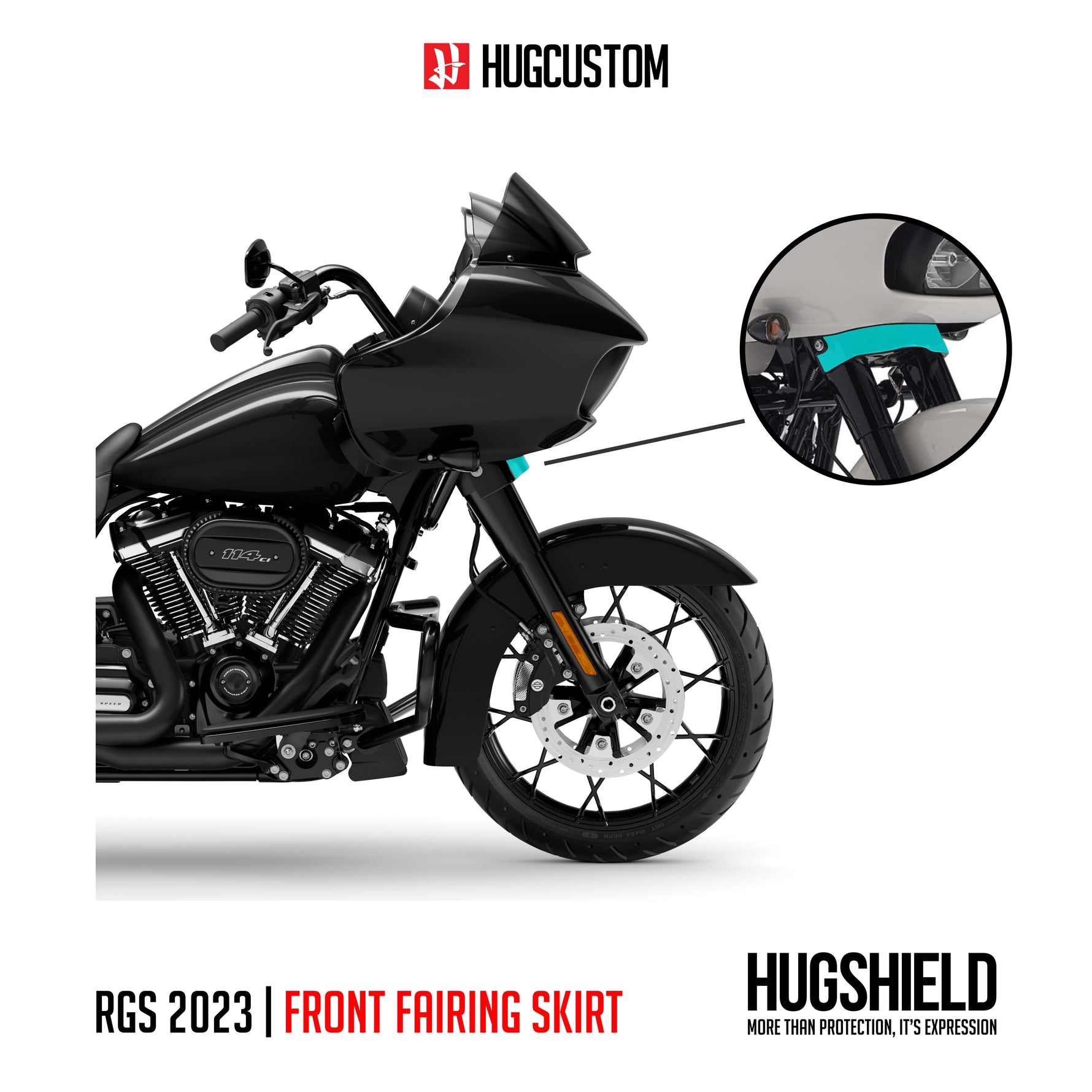 Paint Protection Film for Touring RGS (FLTRXS) 2018-2023 - HUGSTICKERCUSTOM