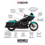 Paint Protection Film for Touring RGST (FLTRXST) 2022-2023 - HUGSTICKERCUSTOM