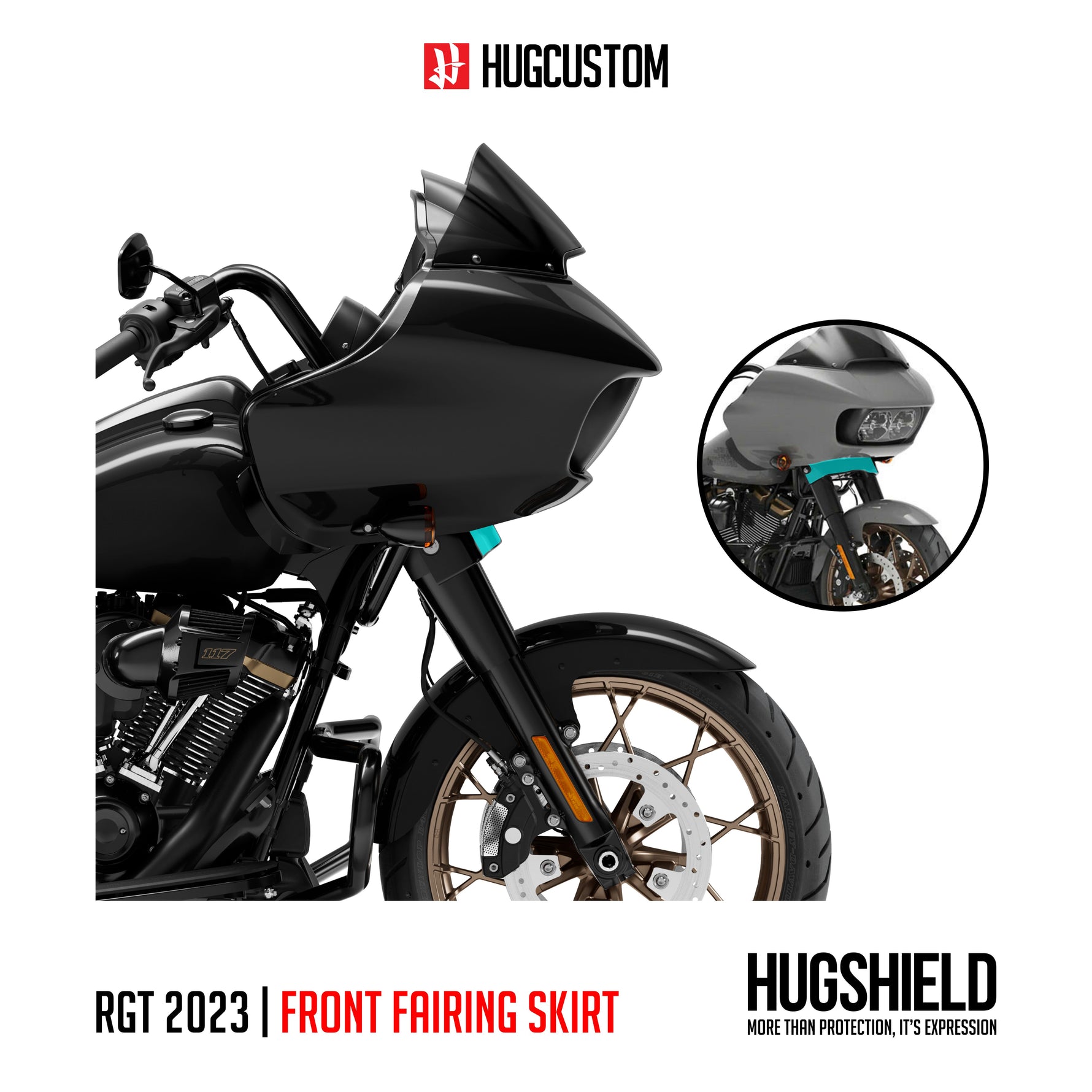 Paint Protection Film for Touring RGST (FLTRXST) 2022-2023 - HUGSTICKERCUSTOM
